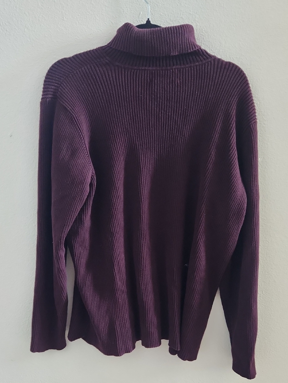 Lauren Ralph Lauren Women's Ribbed Turtleneck Sweater - Plum - Picture 5 of 5